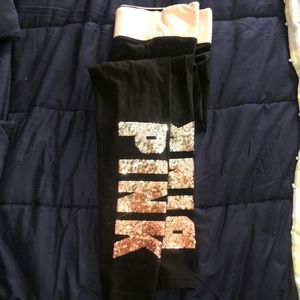 Victoria’s Secret PINK leggings, Size M